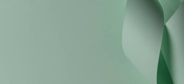 Soyut geometrik şekil yeşil renk Kağıt arka plan