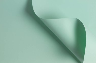 Soyut geometrik şekil açık yeşil renk Kağıt arka plan