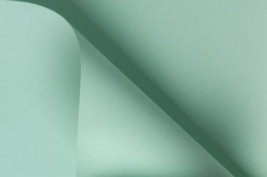 Soyut geometrik şekil açık yeşil renk Kağıt arka plan