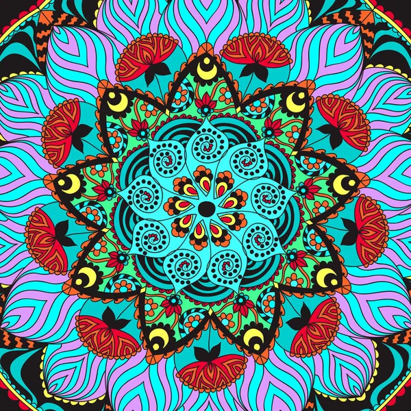 Oryantal tarzı fayans. Vektör