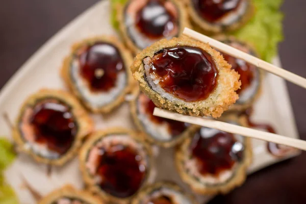 Comida japonesa Cerrar — Foto de Stock