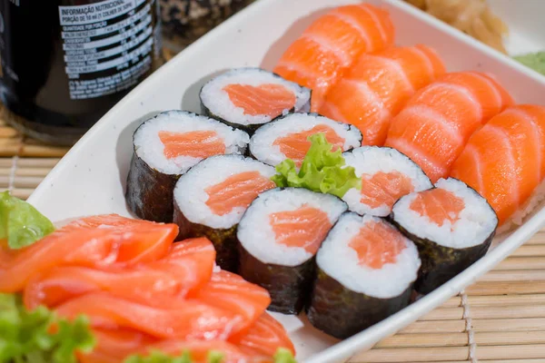 Comida japonesa Cerrar — Foto de Stock