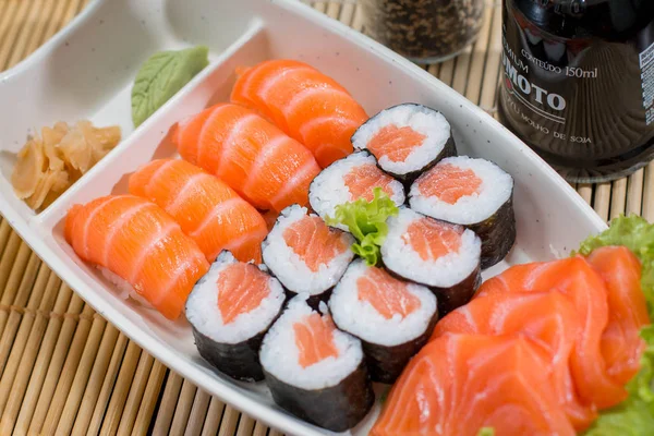 Comida japonesa Cerrar — Foto de Stock