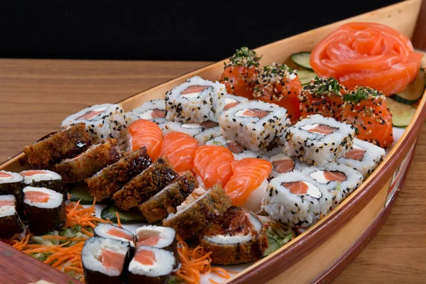 Giappone barca cibo Immagine Stock