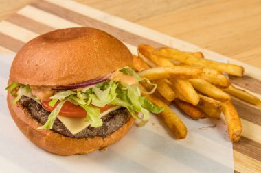 Burger aperatif holding