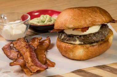 Burger aperatif holding