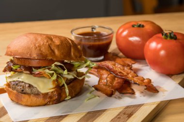 Burger aperatif holding