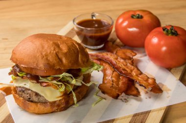 Burger aperatif holding