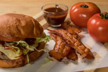 Burger aperatif holding