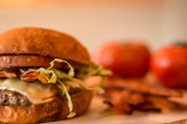 Burger aperatif holding