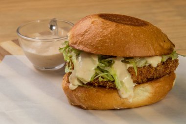 hamburguer esnaf tablo ahşap