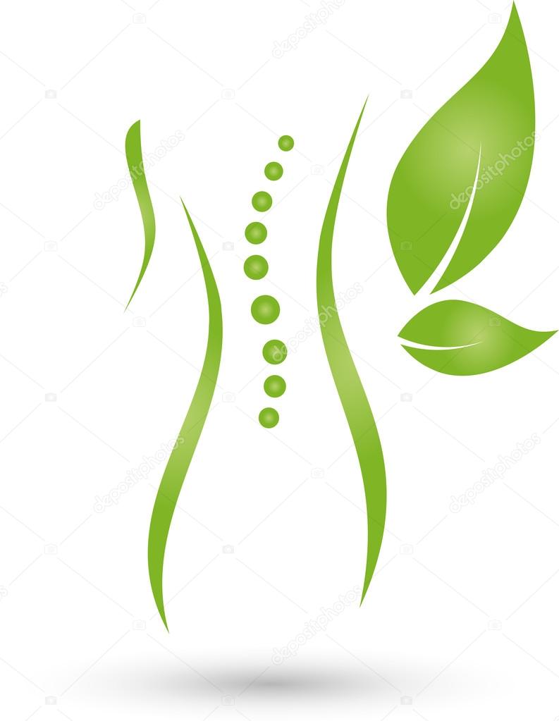 Logo, Woman, People, Leaves, Alternative Therapist