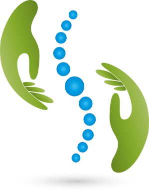 Eller ve omurga, Masaj ve ortopedik logosu