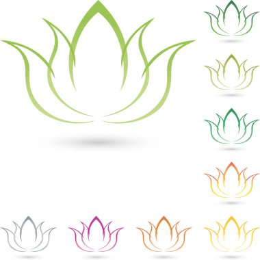 Yaprakları, bitki, sağlık ve biyo logosu