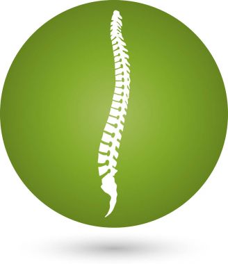 Omurga ve Küre, ortopedi ve tıp Logo