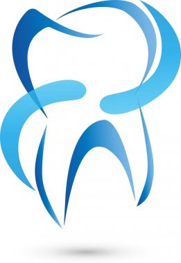 Diş ve damla, diş ve diş hekimi logo