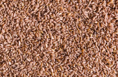 Polen ile ham kahverengi pirinç