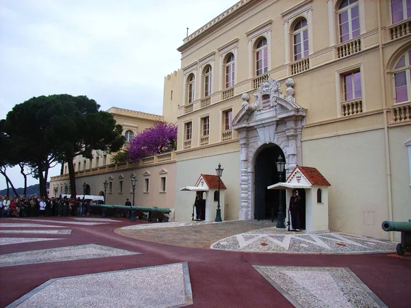 Monte Carlo Mónaco Francia Abril 2009 Palacio Familia Grimaldi Residencia — Foto de Stock