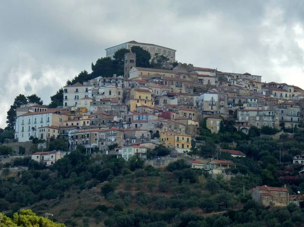 Castellabate Salerne Campanie Italie Juillet 2017 Village Santa Maria Castellabate — Photo