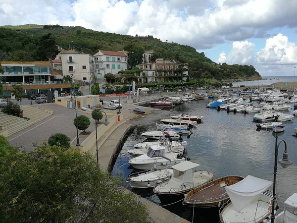 San Marco Van Castellabate Salerno Campania Italië Juli 2017 Uitzicht — Stockfoto