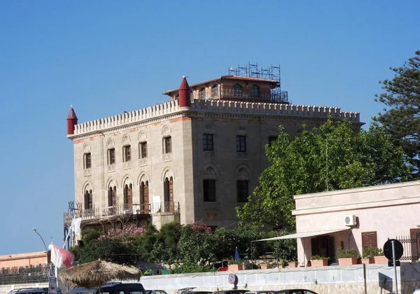 Favignana Trapani Sicílie Itálie Července 2010 Rezidence Rodiny Florio Teď — Stock fotografie