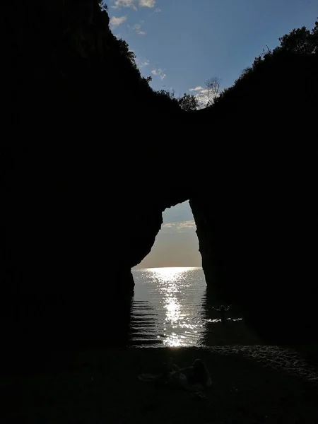 Praia Mare Cosenza Calábria Itália Junho 2017 Arco Natural Arcomagno — Fotografia de Stock