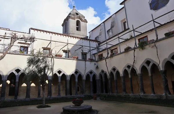 Sorrento Campania Talya Şubat 2020 Yüzyıldan San Francesco Manastırı — Stok fotoğraf