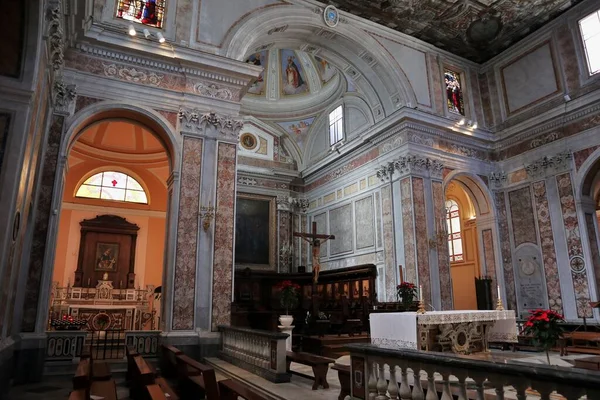 Sorrent Kampanien Italien Februar 2020 Innenausbau Der Kathedrale Der Heiligen — Stockfoto