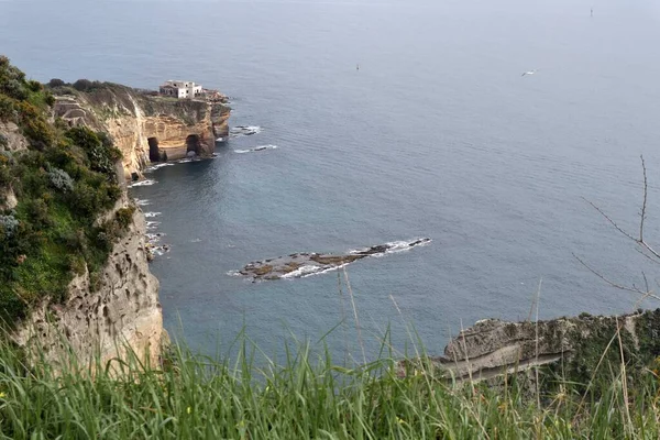 Naples Campania Italy February 2020 Trentaremi Bay Virgilian Park — Stock Photo, Image