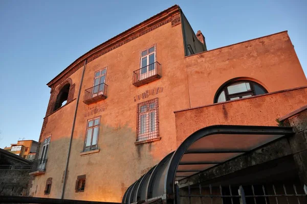 Каяццо Кампания Италия Февраля 2020 Года Палаццо Мацциотти Дом Музея — стоковое фото