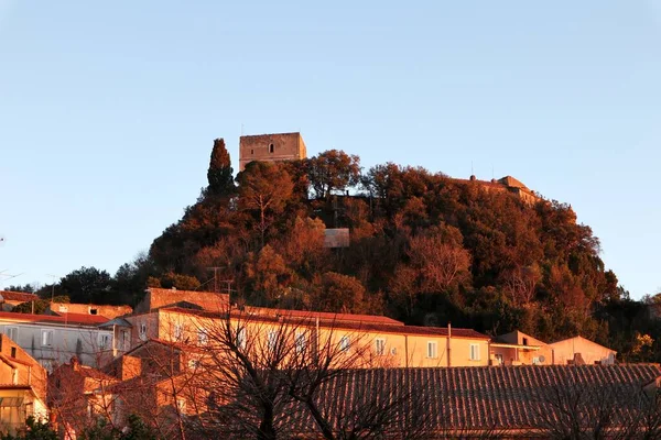 Caiazzo Campania Italia Febbraio 2020 Veduta Panoramica Del Borgo Medievale — Foto Stock