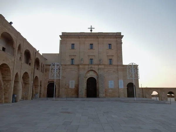 Santa Maria Leuca Lecce Puglia Italy August 2019 Sanctuary Santa — 스톡 사진