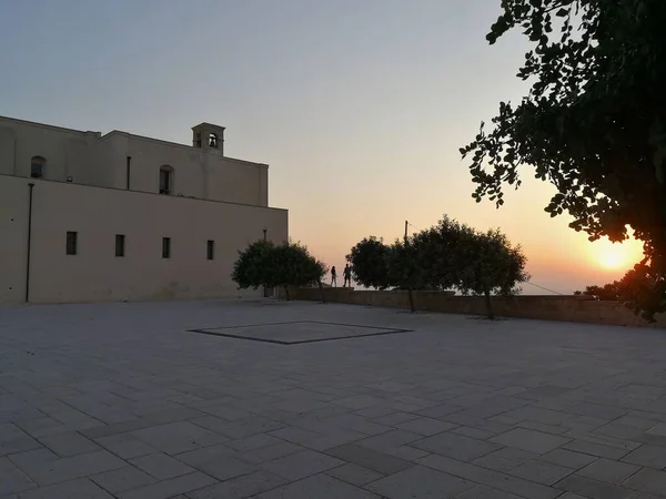 Santa Maria Leuca Lecce プーリア州 イタリア 2019年8月27日 夜明けのサンタ マリア フィニバス — ストック写真