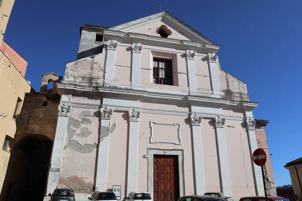 Benevento Campania Olaszország 2020 Február Santissima Annunziata Templom Más Néven — Stock Fotó