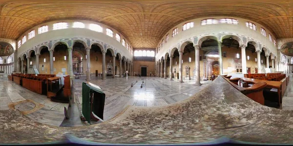 Roma Lazio Italia Octubre 2019 360 Foto Esférica Basílica Santa — Foto de Stock