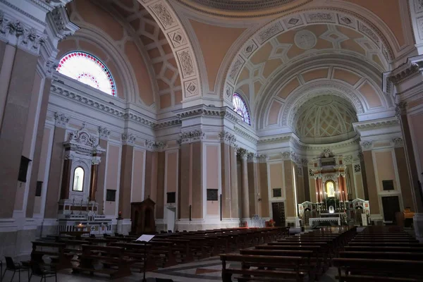 Benevento Campania Italia Mayo 2020 Interior Basílica Madonna Delle Grazie — Foto de Stock