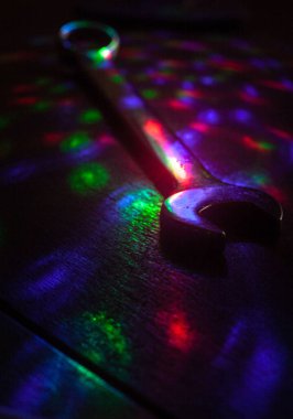 Çemberli soyut mavi arkaplan