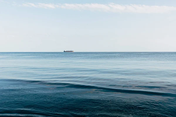 Horizon van blauwe zee — Stockfoto