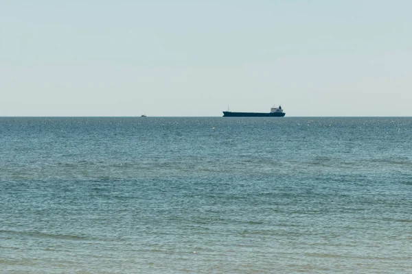 Horizon van blauwe zee — Stockfoto