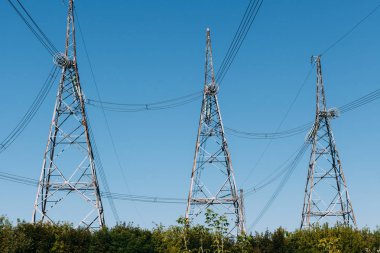 Yüksek gerilim alanında teller