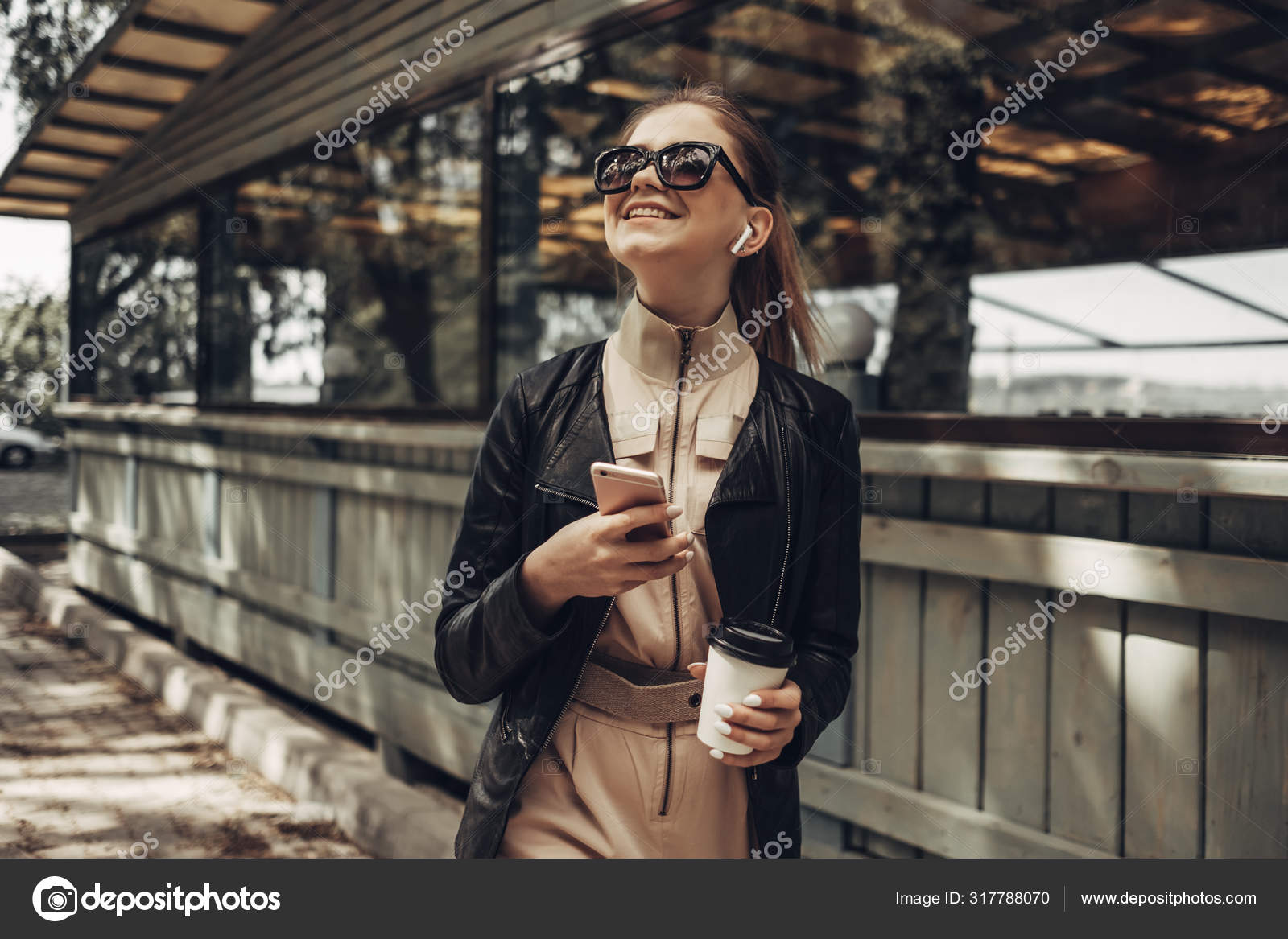 black leather overalls women's