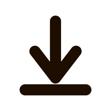 Simgesini indirin. Sembol yükleyin. Web sitesi veya hareket eden app için vektör işareti.