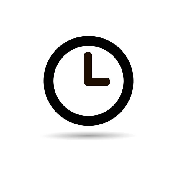 Saat Simgesi Web Sitesi Tasarımı Simgesi — Stok Vektör