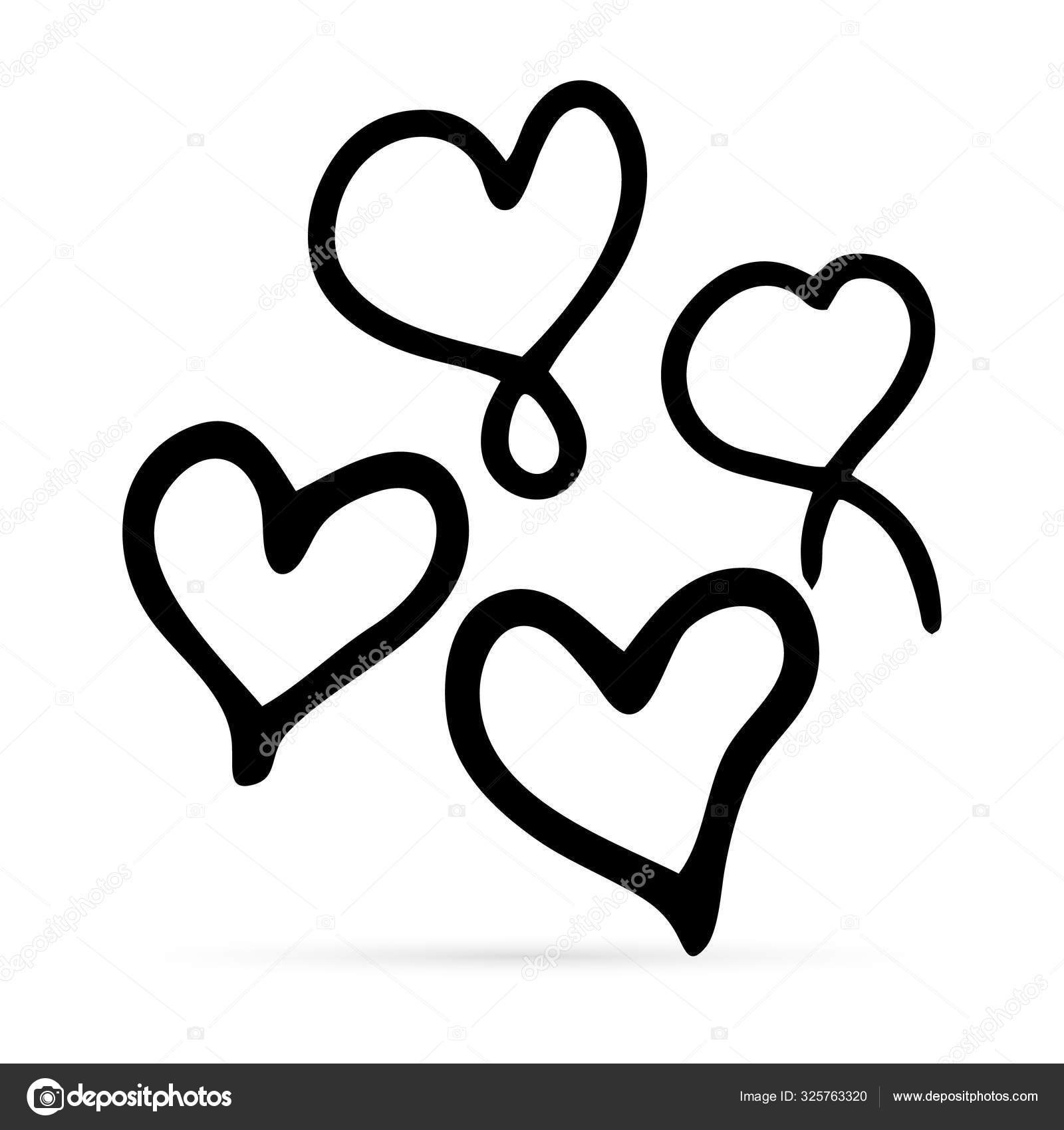 Featured image of post Drawing Outline Heart Images / 52 hand drawn hearts icon drawings.