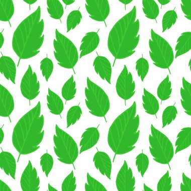 Karalama yaprağının dikişsiz deseni beyaza izole edilmiş. Çocukların el çizimi sanatı. Vektör stok illüstrasyonu