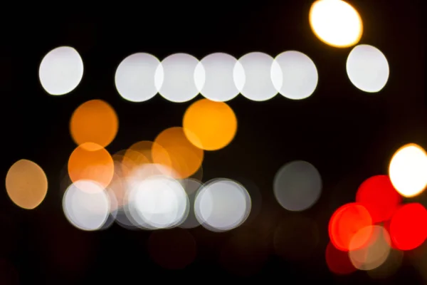 Luces bokeh desenfocadas — Foto de Stock