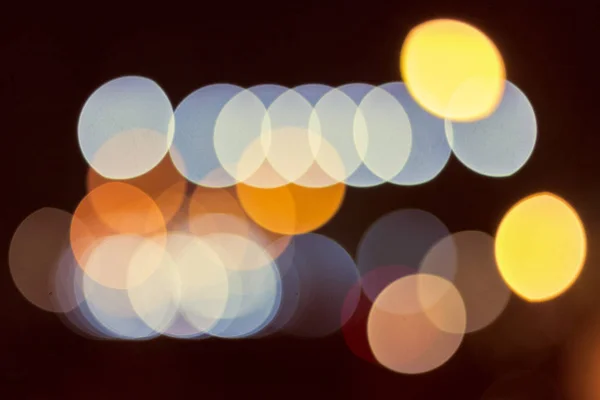 Luces bokeh desenfocadas — Foto de Stock