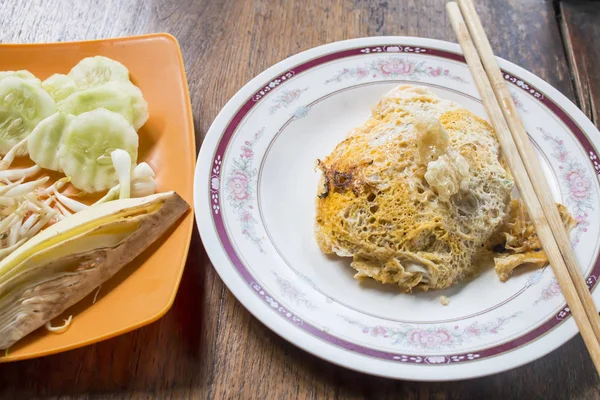 Comida tailandesa pad thai, Tailandia —  Fotos de Stock