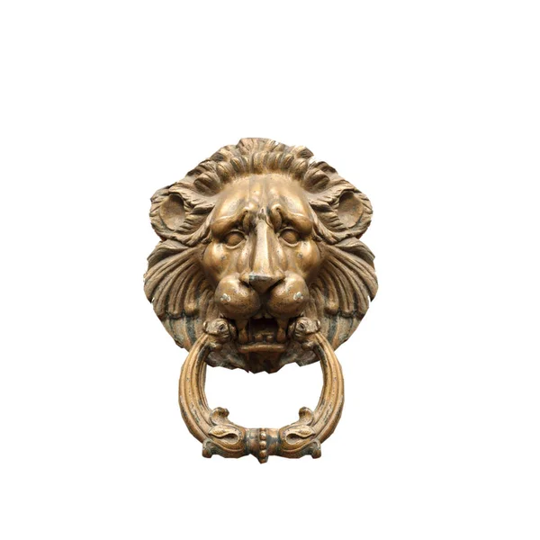 Aslan başlı kapı tokmağı.