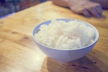 kase içinde pirinç